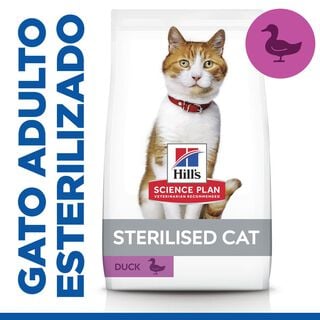 Hill's Science Plan Sterilised Young Adult Pato pienso para gatos